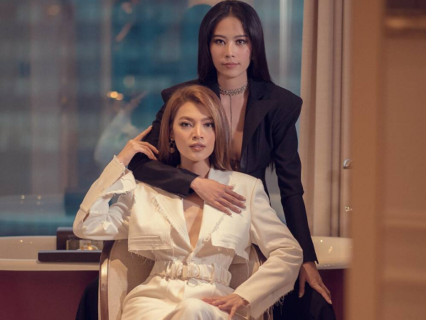 Nam Em - Trân Đài khoe vòng 1 trong bộ ảnh siêu nóng bỏng
