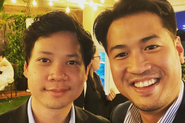 Phillip Nguyễn đứng chung với chồng đại gia của HH Đặng Thu Thảo: Một bức ảnh toát ra mùi tiền tài!