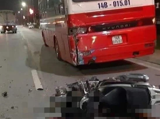 Một chiến sĩ công an tử nạn trên đường về nhà sau khi làm nhiệm vụ