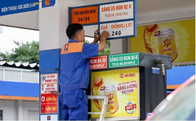 15h chiều nay, giá xăng tiếp tục tăng