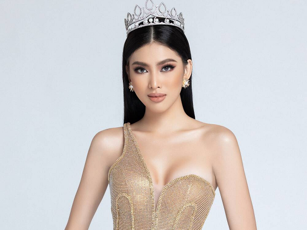 Ngọc Thảo đẹp rực rỡ với thiết kế dạ hội sắc vàng phong thủy, quyết tâm tiến thẳng vào Top 5 Miss Grand