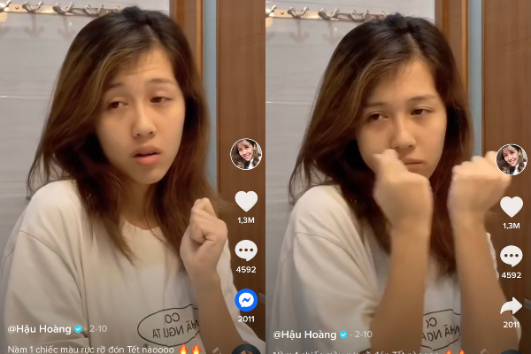 Hậu Hoàng show nhan sắc không son phấn, liệu có trở thành ngoại lệ của 'lời nguyền' mặt mộc?