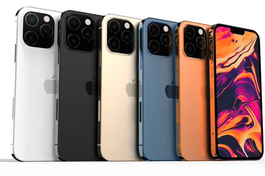 iPhone 13 Pro Max lộ thiết kế siêu 'chỉn chu', thêm màu Đen nhám, Cam và Vàng đồng