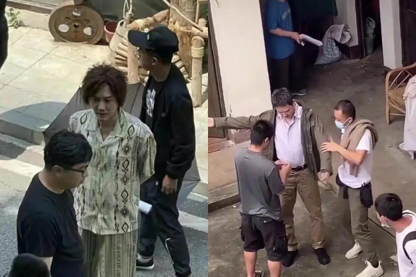 Không thể nhận ra ông xã Triệu Lệ Dĩnh: Vừa tăng cân lộ bụng phệ đã gầy rộc tới mức hốc hác đáng lo