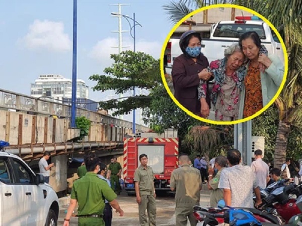 Cháy nhà ở Sài Gòn khiến 6 người trong gia đình tử vong, người thân khóc ngất tại hiện trường