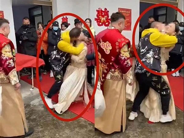 Cô dâu bị khách mời cưỡng hôn ngay trong lễ cưới, chú rể không tức giận mà có phản ứng gây phẫn nộ