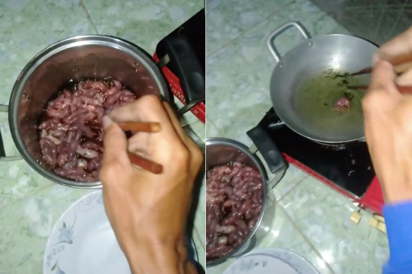 Dân mạng phẫn nộ, lên án thanh niên chế biến 'món ăn kinh dị nhất thế giới'