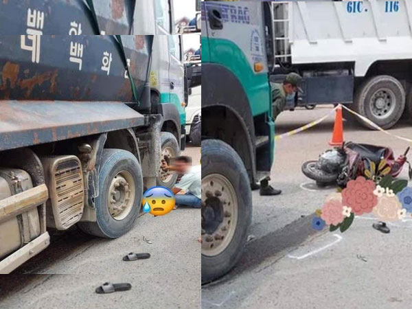 Người đàn ông gào khóc bên thi thể bé trai 4 tuổi sau tai nạn giao thông