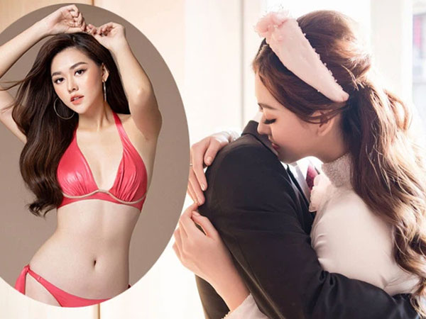Á hậu Việt giấu kín cuộc sống, hình ảnh của chồng lớn hơn 9 tuổi