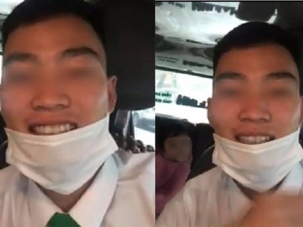 Công an Bắc Ninh làm việc với tài xế taxi quay clip, dựng chuyện mẹ bỏ quên con