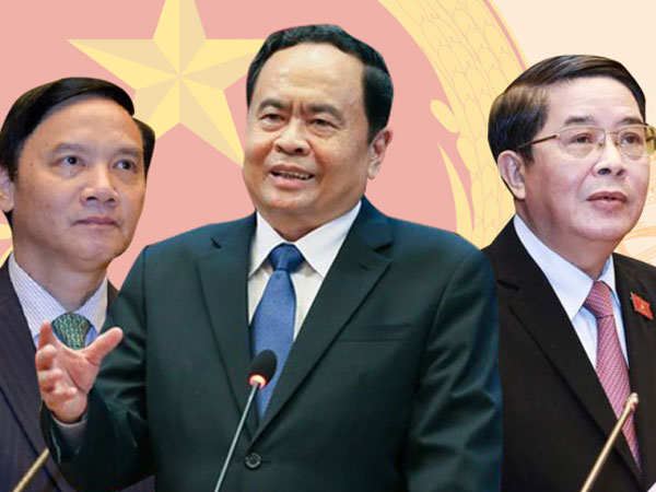 Chân dung 3 tân Phó Chủ tịch Quốc hội vừa được bầu