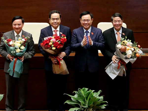 Quốc hội có ba Phó chủ tịch mới