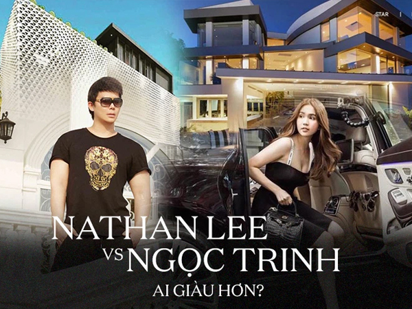 Gia tài Nathan Lee - Ngọc Trinh: Bên có từ villa Beverly Hills 12.000m2 đến bạch dinh 600 tỷ, bên 'yêu nữ đồ hiệu' nức tiếng Vbiz
