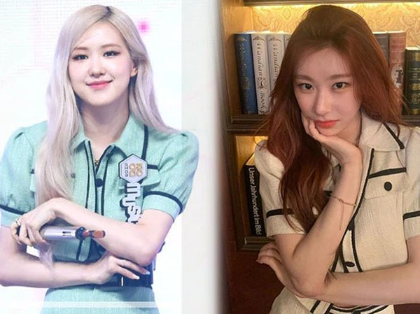 Rosé 'đụng' set đồ với mỹ nhân ITZY, tuy nhiên lại thắng thế nhờ 1 chi tiết đặc biệt