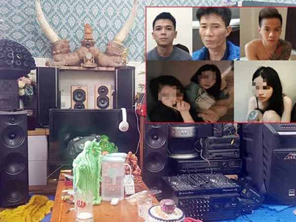 Vụ 'động bay lắc' có gái dịch vụ ở BV Tâm thần Trung ương 1: Ai tham gia thác loạn ngoài 1 nhân viên đã bị bắt?