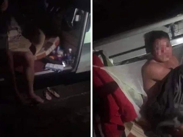 Pha bắt gian gay cấn: Vợ cùng nhân tình hú hí trong gầm xe ô tô, không mảnh vải trên người nhưng vẫn cãi 'Tao không sai'