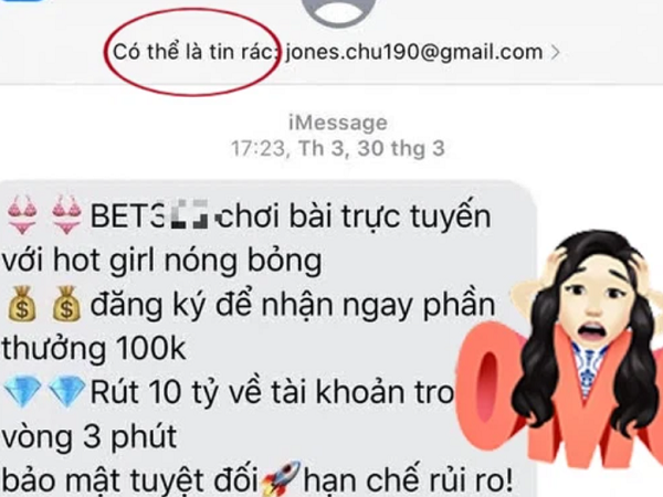 Cảnh báo: Tình trạng spam tin nhắn rác qua iMessage trên iPhone lại tái diễn