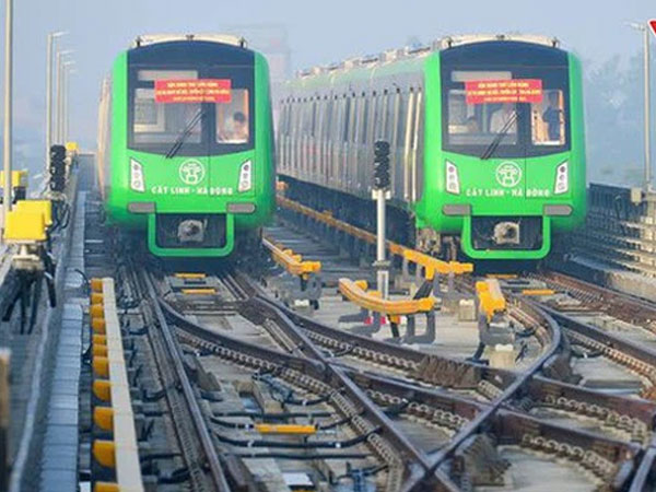 Dự kiến vận hành thương mại đường sắt Cát Linh - Hà Đông vào 30/4