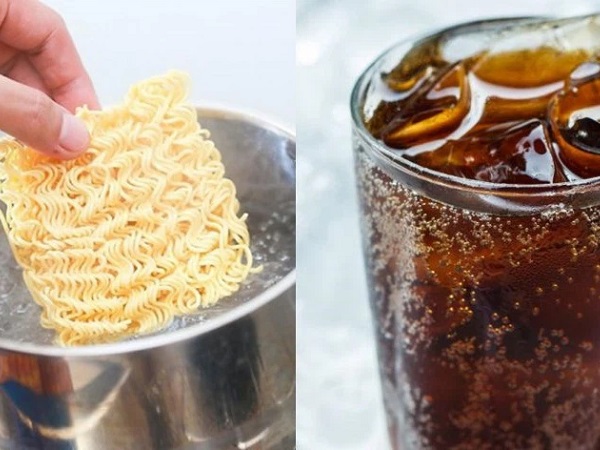 Người đàn ông phải đi cấp cứu sau khi uống một loại nước trong lúc ăn mì tôm
