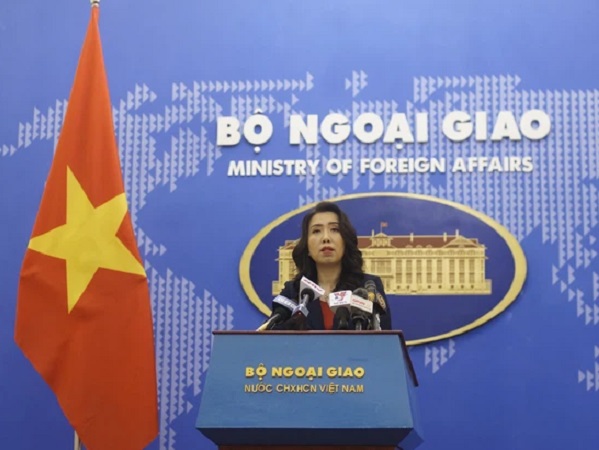 Việt Nam trả lời thông tin tàu hộ vệ tên lửa Quang Trung diễn tập ở Trường Sa