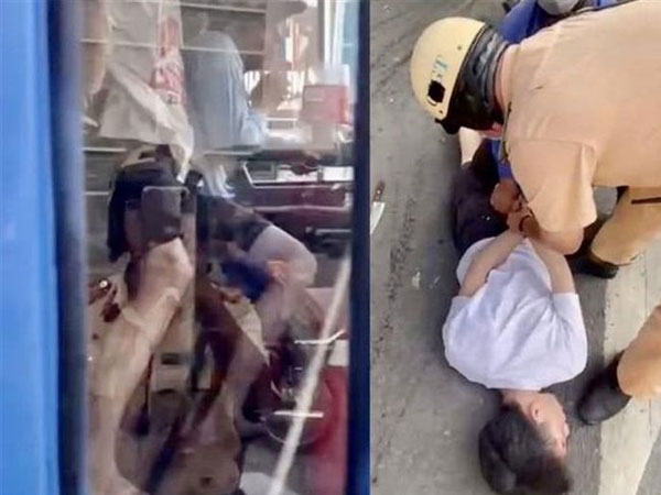 Clip: Tài xế xe buýt kể lại khoảnh khắc bị nam thanh niên gí dao vào cổ