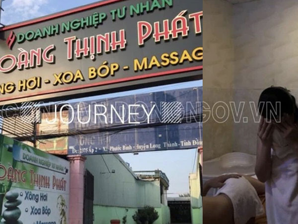Bắt quả tang khách và nhân viên cùng khỏa thân trong phòng 'VIP' của tiệm massage