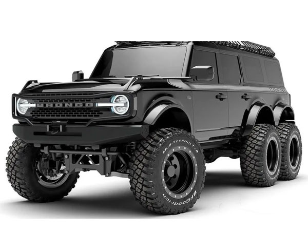 Ford Bronco 6 bánh 'chất' không kém Mercedes-Benz G63 AMG 6x6