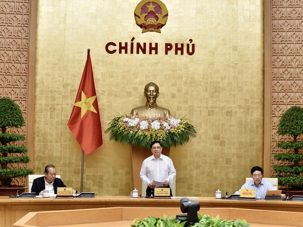 Thủ tướng Phạm Minh Chính lần đầu chủ trì phiên họp Chính phủ