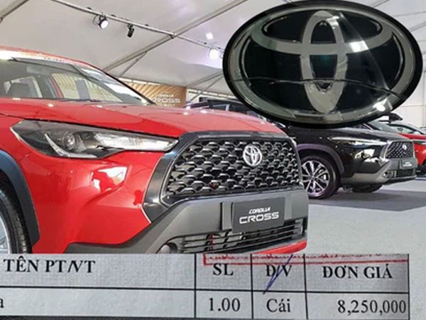 Thay logo bị vỡ, chủ xe Corolla Cross tá hỏa khi nhận hóa đơn hơn 8 triệu, nhiều người lo lắng nạn 'logo tặc' sẽ gia tăng