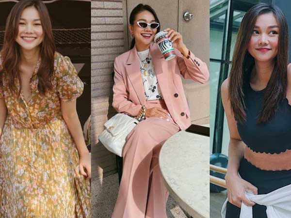 Thanh Hằng diện cả loạt đồ bình dân giá rẻ, từ váy hoa điệu đà đến suit công sở đều max xinh