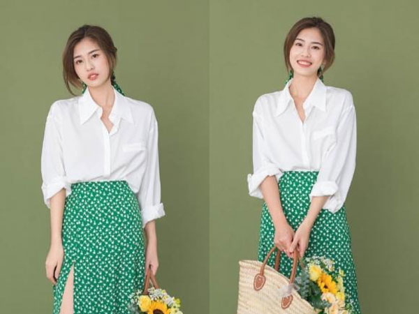 Năm cách để mặc áo sơ mi trắng thoải mái, đơn giản và mới lạ! Bạn có thể biến tấu mặc mới mỗi ngày
