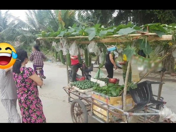 Anh bán rau khiến cả khu nháo nhào vì có cách bán hàng quá cao tay, dân mạng bái phục: Bậc thầy marketing là đây!