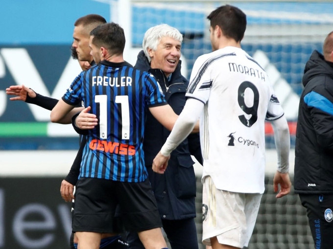 Vắng Ronaldo, Juventus bị Atalanta cướp vị trí thứ 3 trên BXH