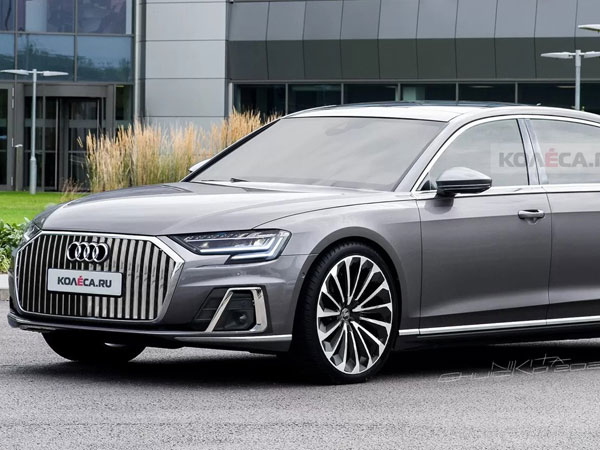 Xem trước hình ảnh Audi A8L mới, đối trọng Mercedes-Maybach S-Class