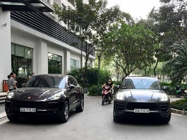 Vụ 2 xe sang Porsche cùng biển số: Đã xác định chiếc xe dùng biển số giả