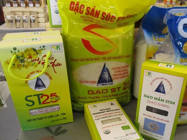 Gạo ST25 bị đăng ký thương hiệu ở Mỹ bởi 4 doanh nghiệp ngoại