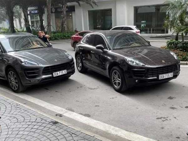 Vụ 2 xe Porsche Macan 'trùng biển' chạm mặt nhau: Xác định một xe bị đục số khung, số máy và đeo biển số giả