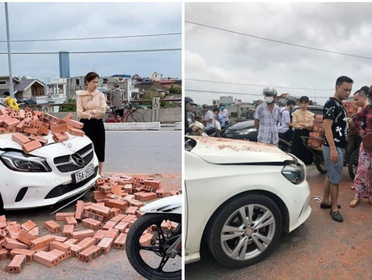Chủ xe Mercedes bị xích lô chở gạch đâm trúng: 'Tôi làm căng lên để anh ấy rút kinh nghiệm chứ không bắt đền'
