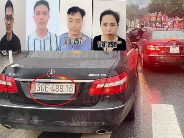 Khám phá đường dây xe gian từ chiếc 2 chiếc xe Mecerdes trùng biển số