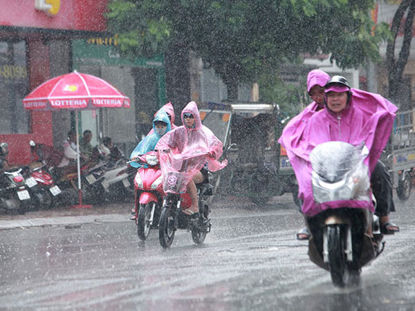 Miền Bắc sắp đón 2 đợt không khí lạnh liên tiếp, mưa rào và giông diện rộng