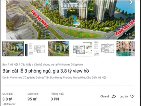 Giải mã nguồn cơn cắt lỗ chung cư cao cấp Hà Nội cả tỷ đồng mỗi căn