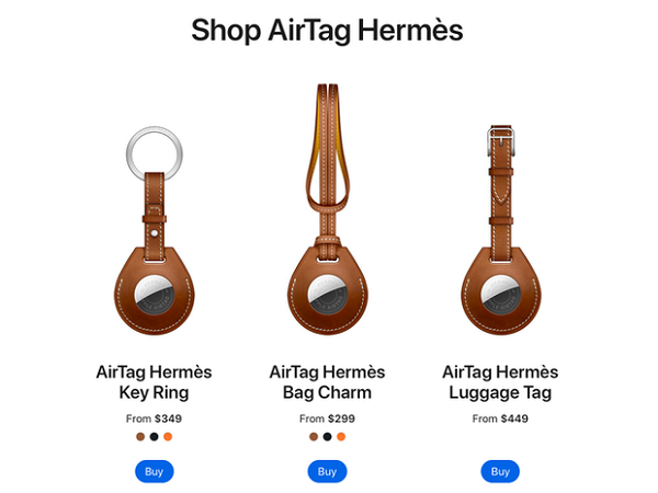 Hermès vừa giới thiệu thêm 2 phụ kiện xa xỉ cho iPhone 12 và AirTag của Apple, giá cao đến giật mình!