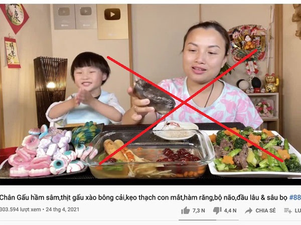Quỳnh Trần JP có động thái trực tiếp đến clip ăn bàn chân gấu phản cảm, dân mạng lên tiếng: 'Lươn lẹo' quá rồi!