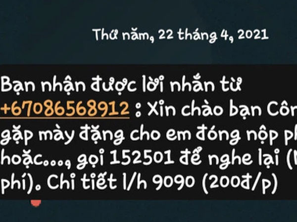 CSGT TP HCM nói gì về tin nhắn 'dụ' đóng phạt 'nguội'?