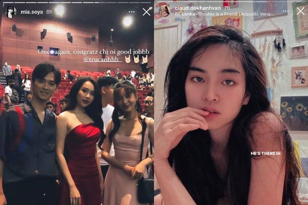 Khánh Vân vắng mặt khi nguyên team Mắt Biếc tụ họp để ủng hộ phim mới của Trúc Anh, có chuyện gì đây?