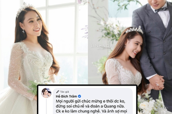 Ngày cưới tới sát nút, Hồ Bích Trâm vẫn bức xúc tột độ vì bị antifan nguyền rủa, phải làm rõ lý do quyết giấu ông xã