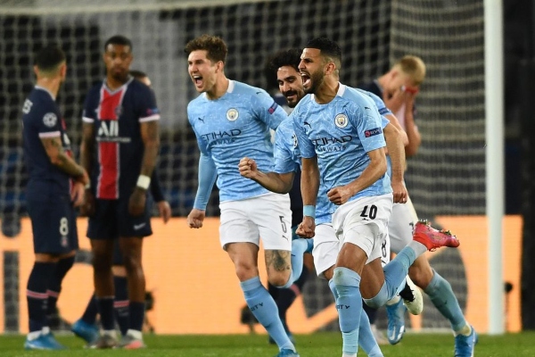 Sao Man City thừa nhận bàn thắng quyết định trước PSG là 'ăn may'