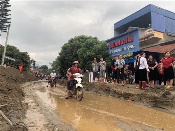 Nguy cơ cao xảy ra lũ quét, sạt lở đất và ngập úng tại miền núi Bắc Bộ