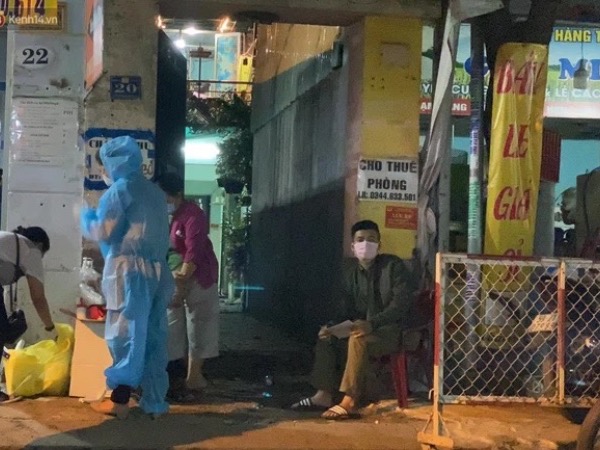 TP.HCM: Phong tỏa một con hẻm trong đêm vì liên quan đến ca mắc Covid-19 mới