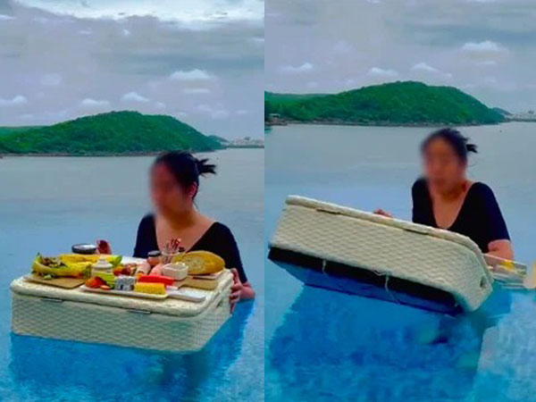 Ngọ nguậy sống ảo với bữa sáng nổi trên hồ bơi, cô gái nhận về cái kết đắng: Dân mạng lại kêu trời về một điều sau đó